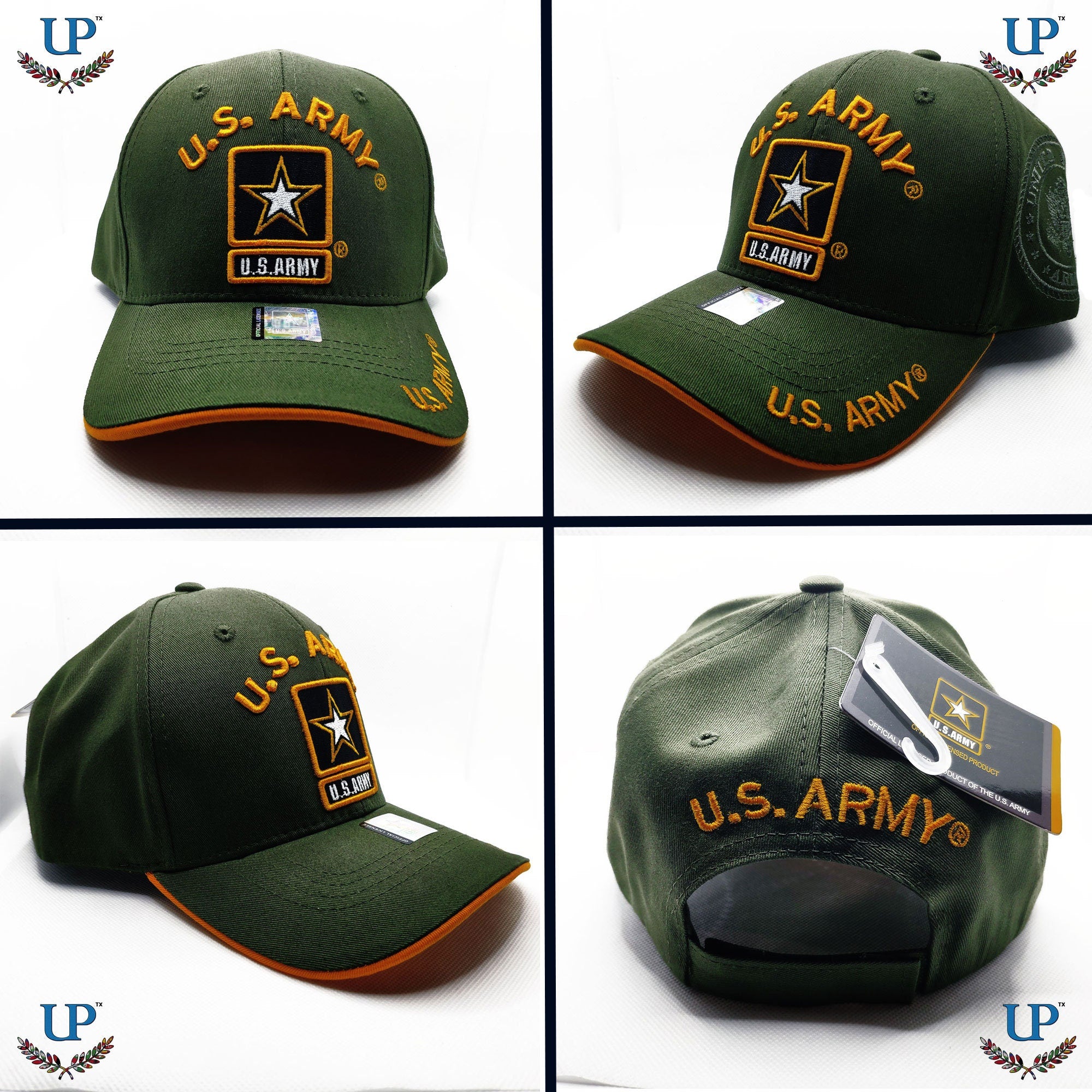 Officially Licensed US Army Caps, US Army Hat, US Army Cap, Army Cap, Military Cap, Embroidered Army Cap, Camouflage Army Cap, Camo Army Hat