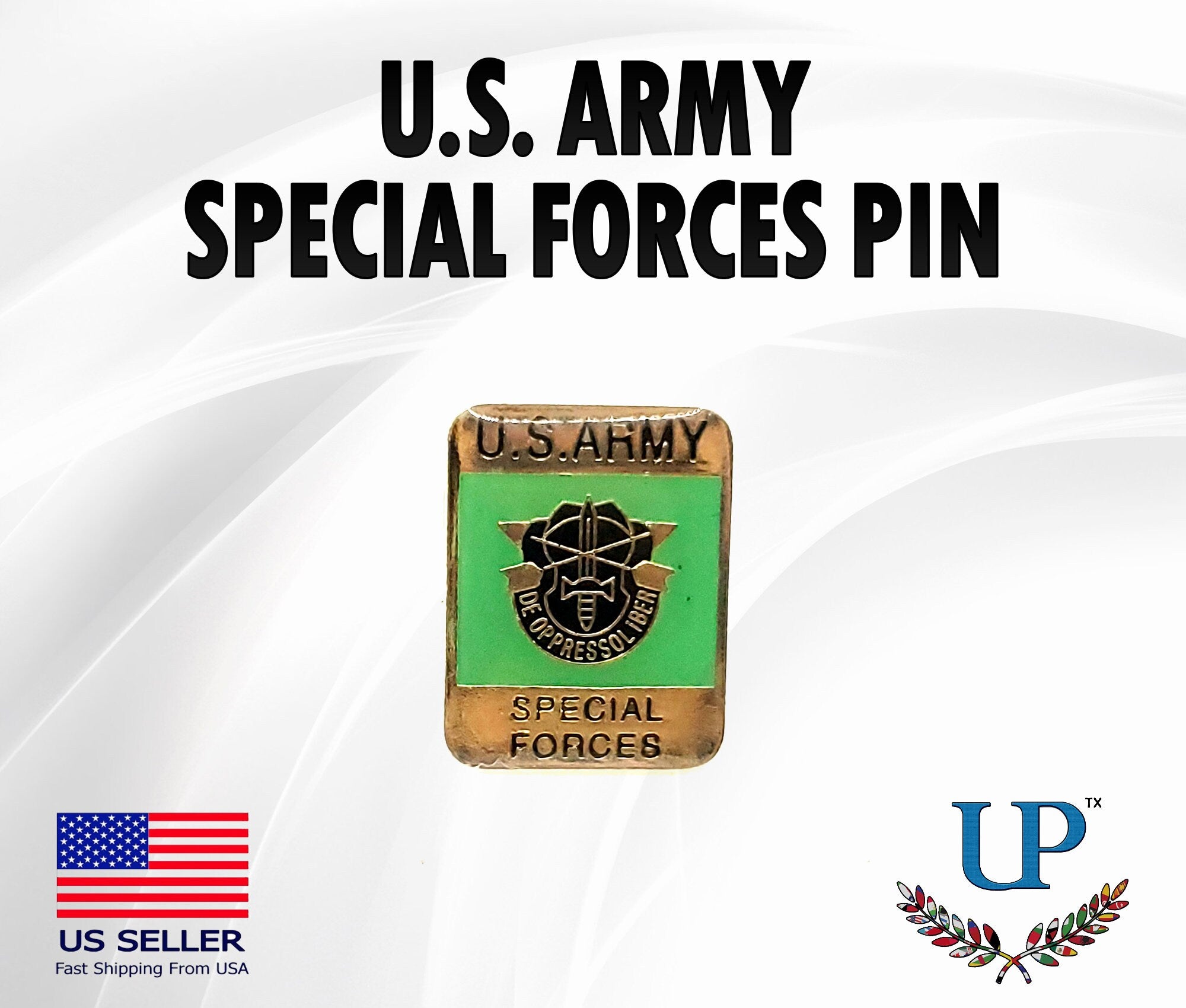 U.S. Army Special Forces Lapel Pin, Special Forces Lapel Pin, U.S. Army Special Forces pins for man and woman, us army special forces pins