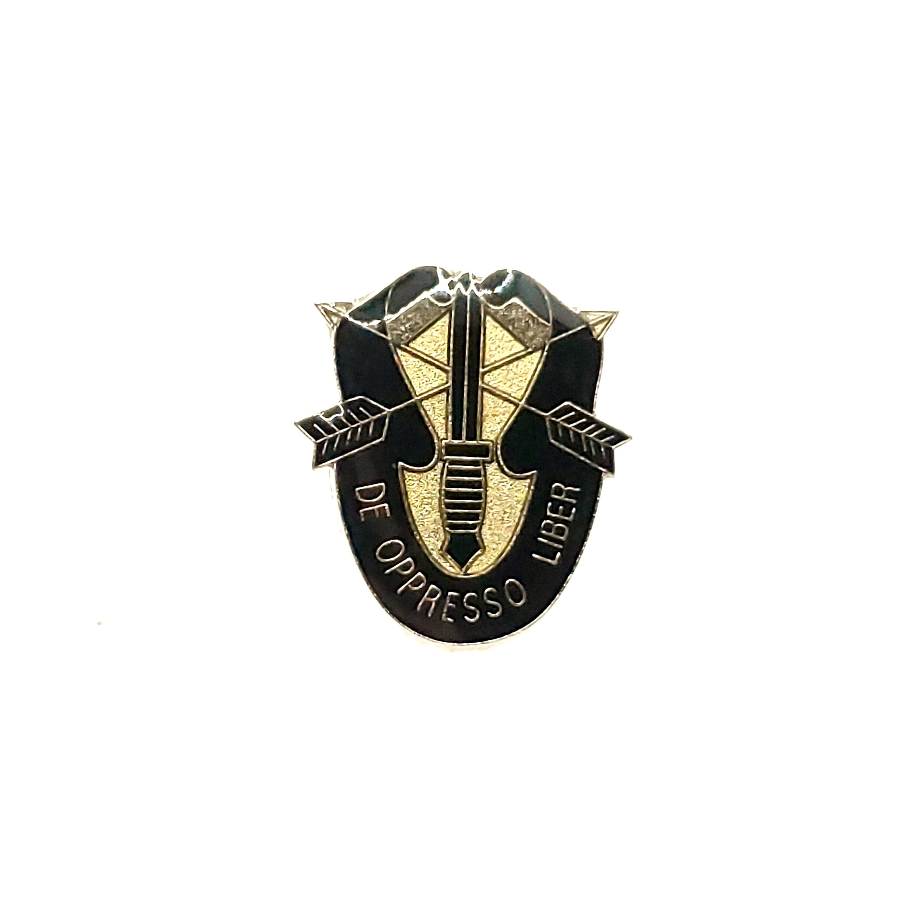 U.S. Army Special Forces Lapel Pin, Special Forces Lapel Pin, U.S. Army Special Forces pins for man and woman, De Oppresso Liber lapel pins