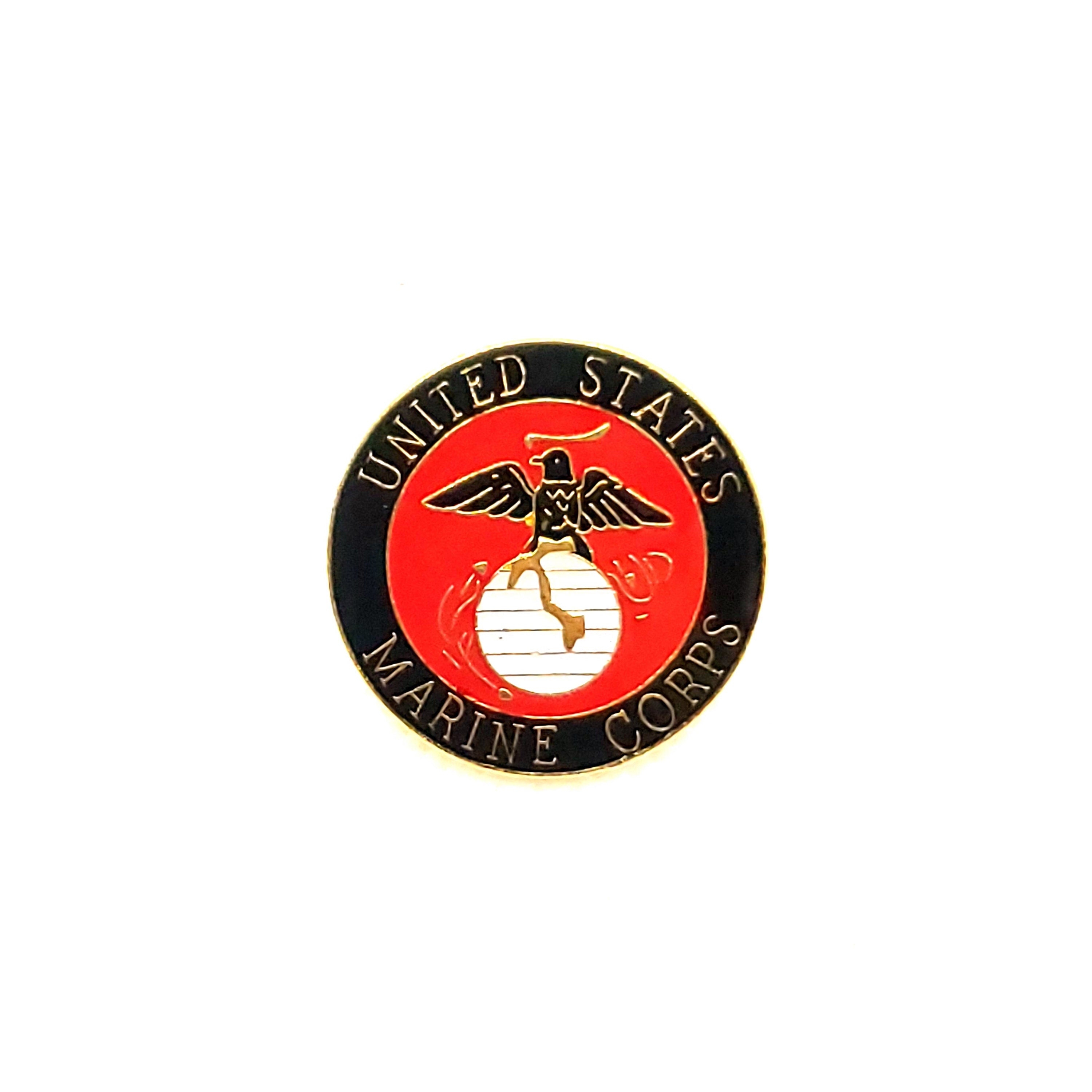 U.S. Marine Corps Seal Lapel Pin, U.S. Marines Logo Lapel Pin, U.S. Marines Seal lapel pins for man and woman, USMC lapel pins, marine pins