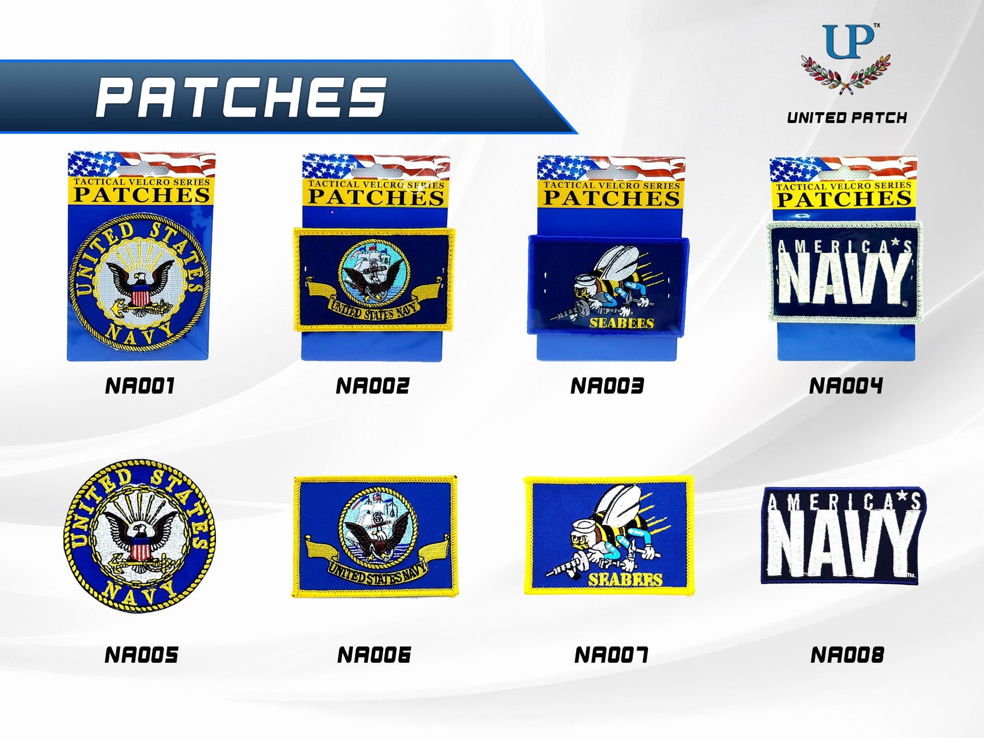 US Navy Iron On and Velcro Patches, Seabees, USN, Retired and Veteran Patches, Top Gun Patches, Naval Aviation, Embroidered US Navy Patches