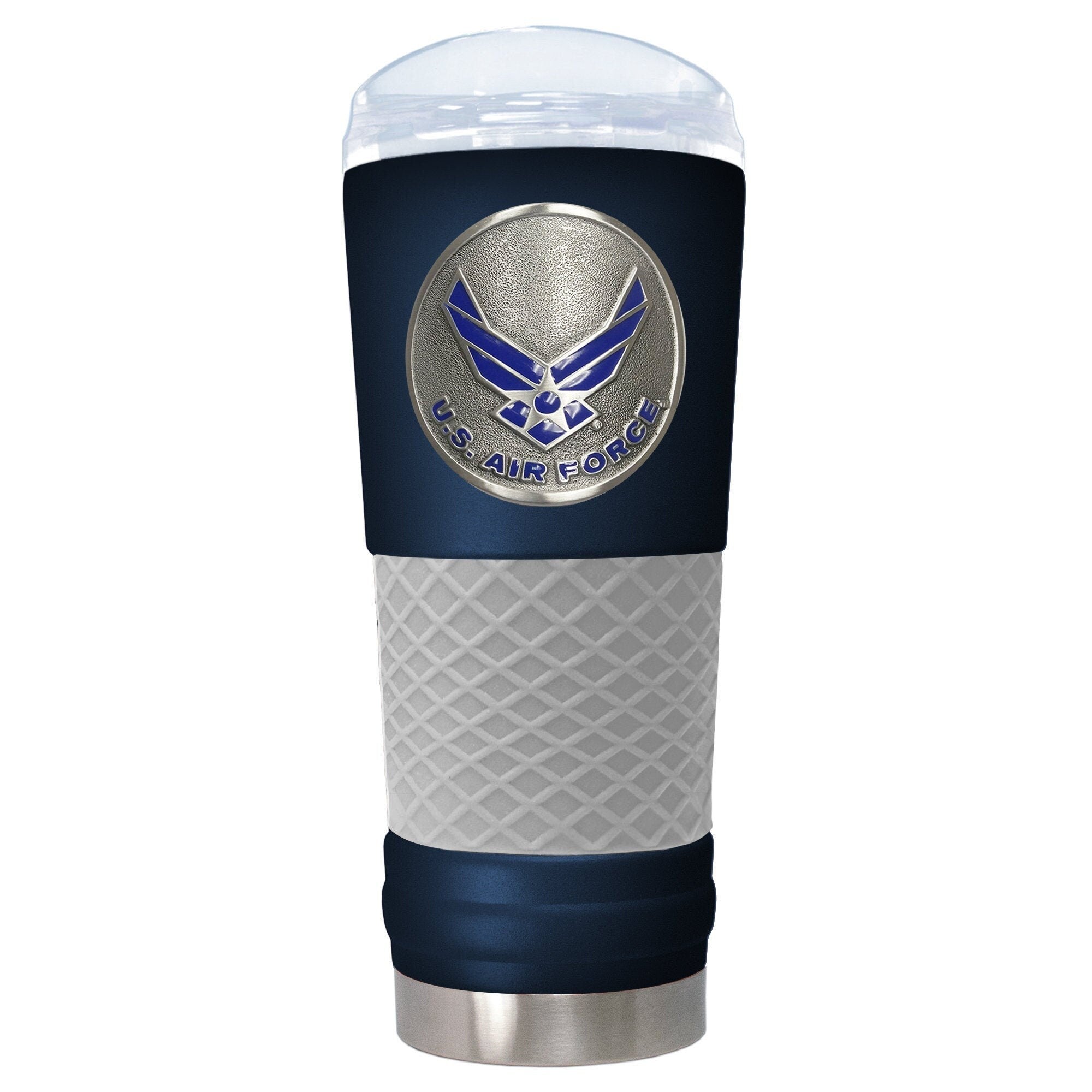 Officially Licensed U.S. Air Force  24 oz. Stainless Steel DRAFT Tumbler, USAF Travel Mug, Military Appreciation, Graduation, Veteran Gift