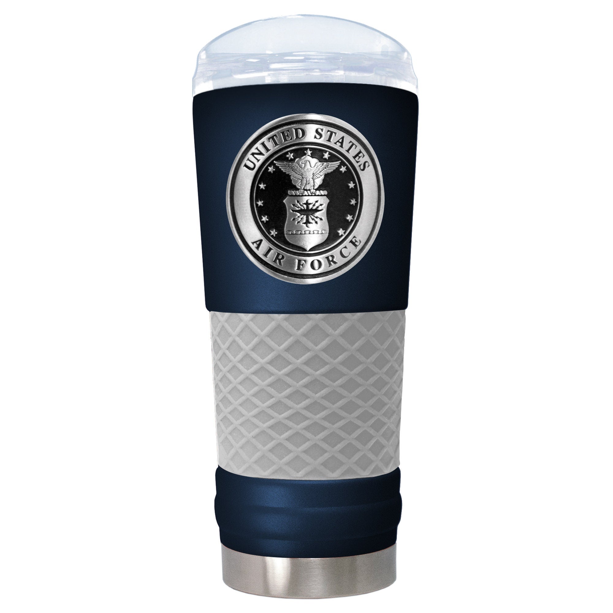 Officially Licensed U.S. Air Force  24 oz. Stainless Steel DRAFT Tumbler, USAF Travel Mug, Military Appreciation, Graduation, Veteran Gift