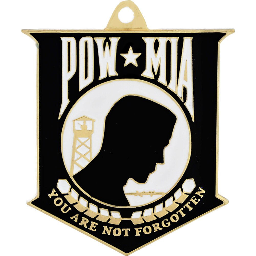 POW MIA Keychain, Prisoner of War, Missed in Action Keyring, Pow Mia Heavy Weight Keyring, Bright Shine Pow Mia Keychain, Keyring