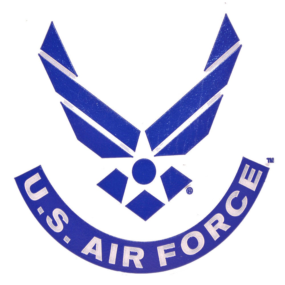 High Quality U.S. Air Force Rubber Magnet, US Air Force Magnet for Refrigerators, Lockers, File Cabinets, Tool Boxes, Home and Office Use