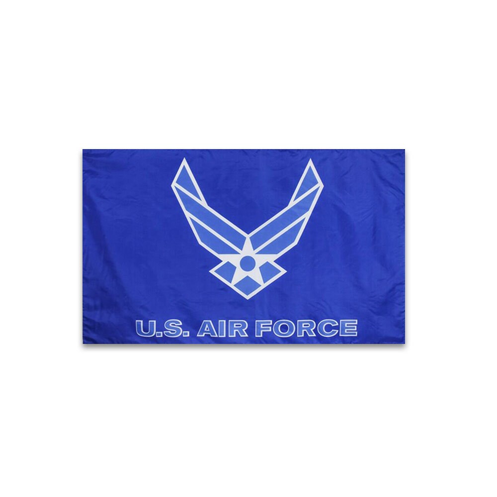 U.S. Air Force 3ft x 5ft Polyester Flag, Air Force Wings Flag, US Air Force 3x5 ft pole flag, Air Force Banner, USAF Flag, Pennant, Bandera